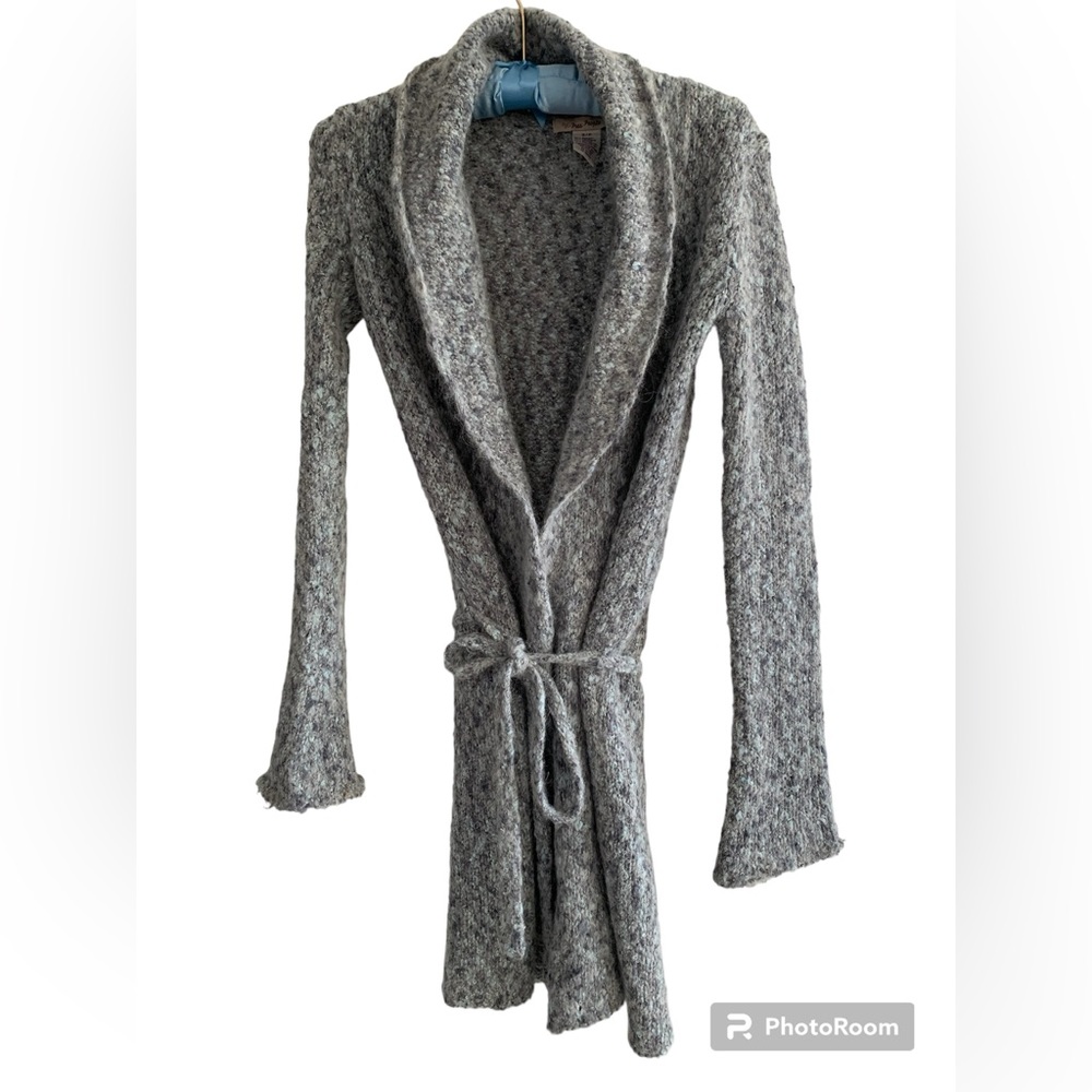 Free People mohair wrap cardigan